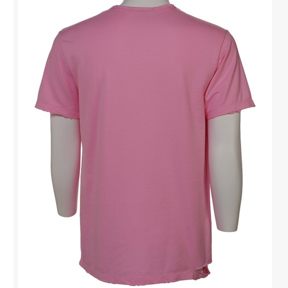 3️⃣for$25💗NWT Forever 21 Pink Distressed Tee - Picture 3 of 7